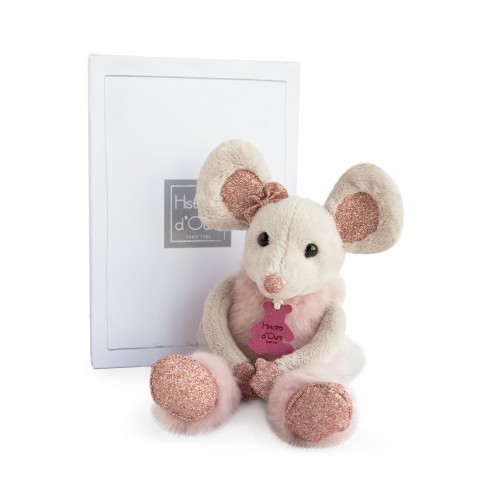 Мягкая игрушка Мышка Histoire D'Ours Les Petits Twist Souris В25