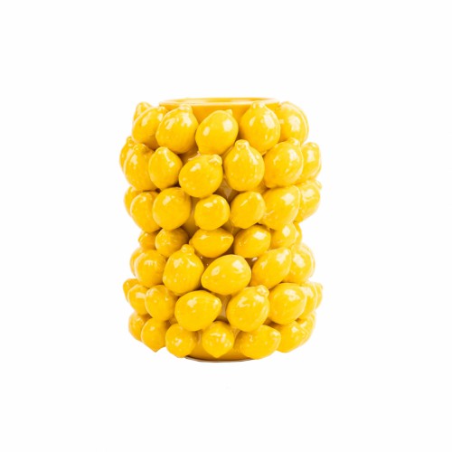 Ваза керамическая ZELENA Лимоны В36