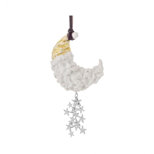 Ялинкова іграшка Michael Aram Ornaments санта на місяці В15
