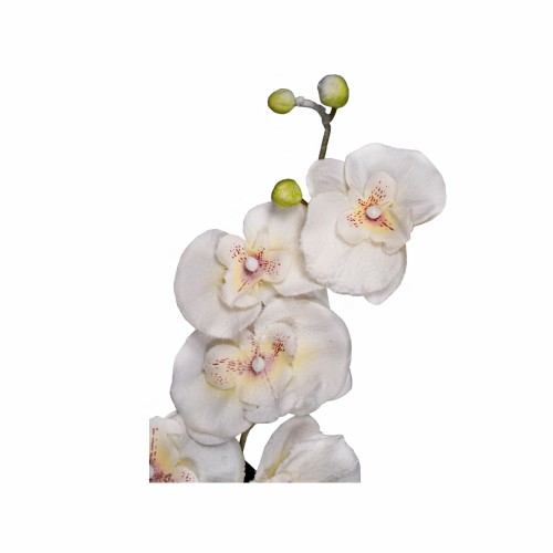 Штучні квіти ZELENA Фаленопсис засніжений білий В75