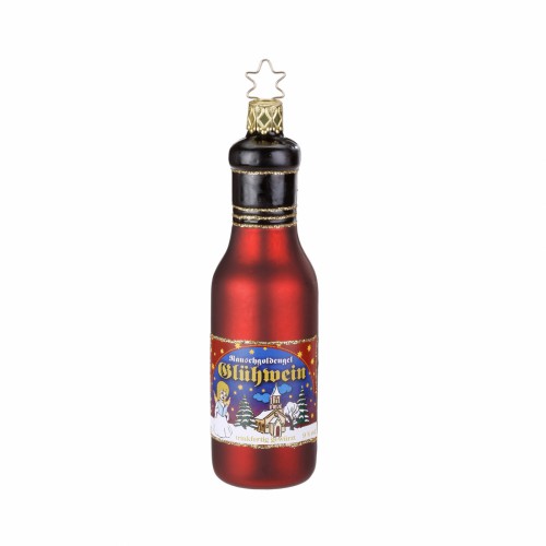 Елочная игрушка Inge Glas Бутылка Вино Рождественское