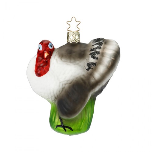 Елочная игрушка Inge Glas Индюк