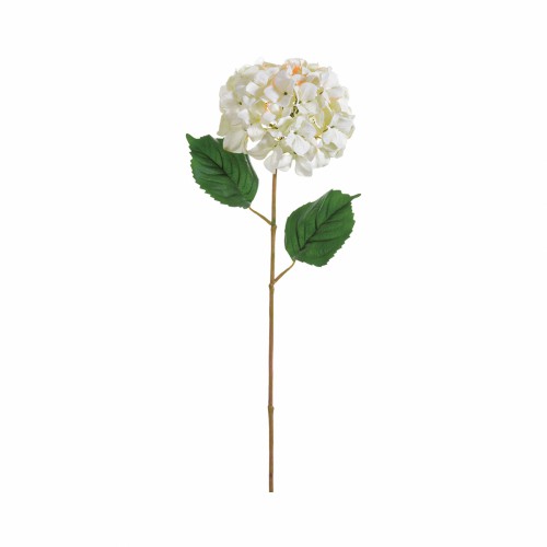 Искусственные цветы ZELENA Гортензия садовая кремовая В69