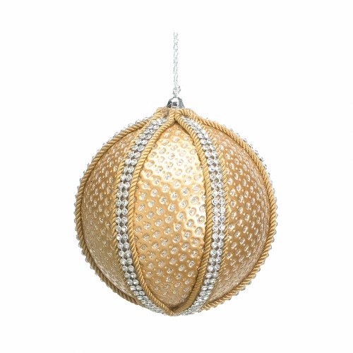 Ялинкова кулька ZELENA Перис з намистинами золото Д10