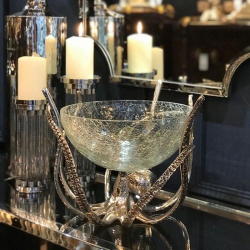 Чаша на підставці Culinary Concepts Восьминіг кракле Д32