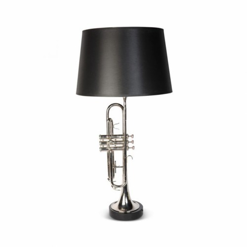 Настільна лампа Culinary Concepts Музична труба срібна В62