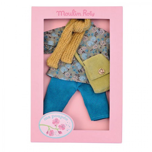 Одежда для куклы Moulin Roty Ma Poupee голубая