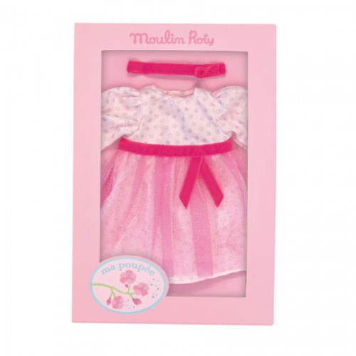 Одежда для куклы Moulin Roty Ma Poupee розовая