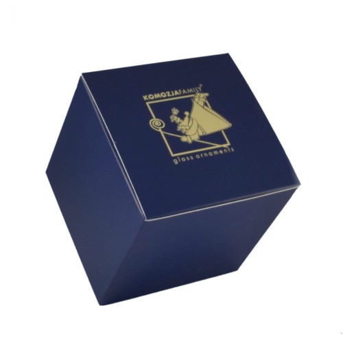 Ялинкова іграшка Komozja Кішка американська короткошерста біло-чорна В8