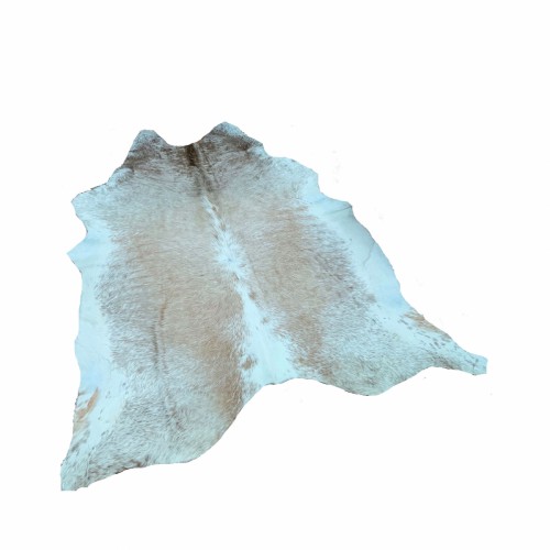 Шкура на підлогу ZELENA південноамериканська біло-бежева 230х240