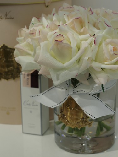 Аромадифузор Cote Noire Luxury Grand 13 троянд кремово-рожеві 2 парфуми