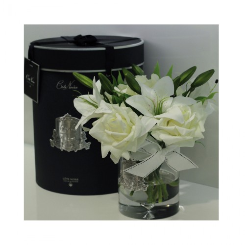 Аромадифузор Cote Noire Luxury Троянди та лілії айворі