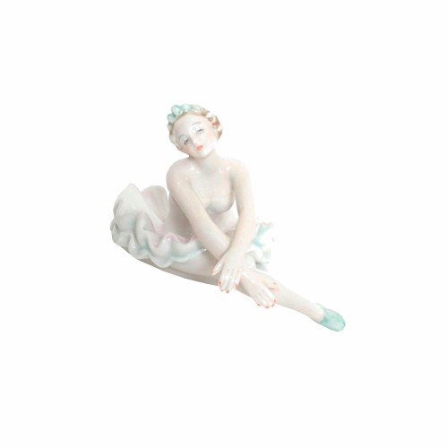 Фарфоровая статуэтка Villari Балерина Тахия белая В8