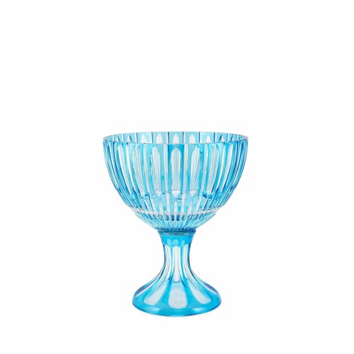 Чаша Abhika Плум кришталева блакитна В28