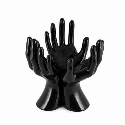 Ваза керамическая Abhika Руки черные В25