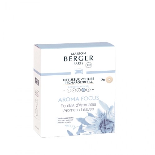 Запасний блок в Аромадифузор для авто Maison Berger х2 Aroma Focus аромат чистоти