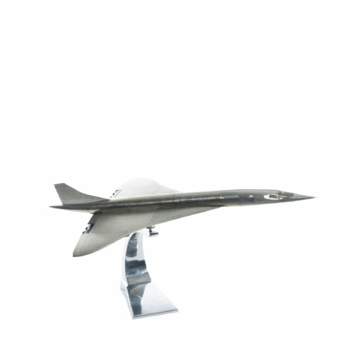 Модель самолета Concorde серебряный Authentic Models