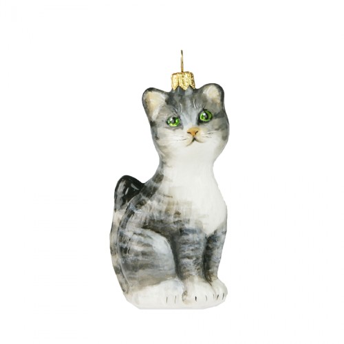 Елочная игрушка Komozja Котик В10