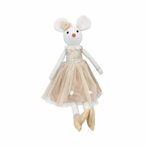 Gisela Graham мягкая игрушка Мышка в платье В64