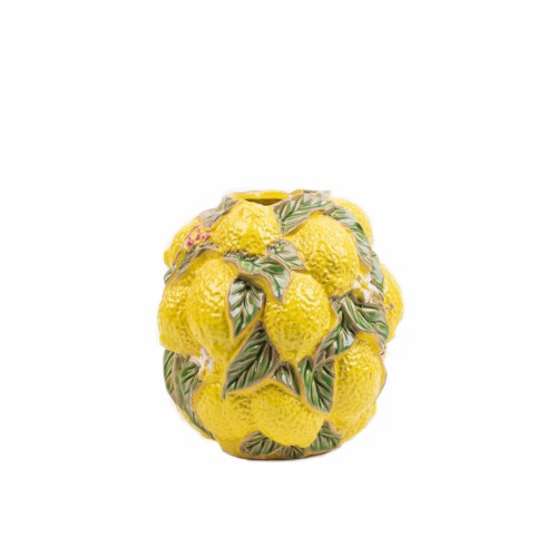 Ваза керамічна ZELENA Лимончики В18