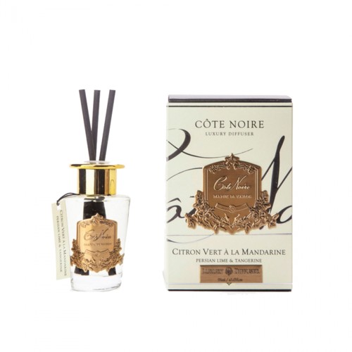 Аромадифузор Cote Noire Перський лайм та мандарин золото NEW