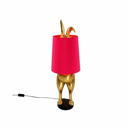 Настільна лампа Символ року ZELENA Кролик рожевий В74