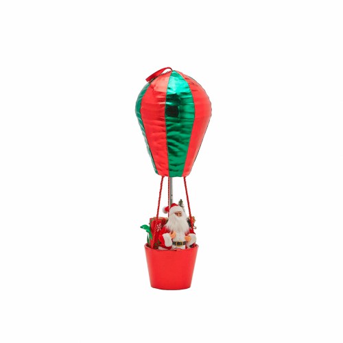 Новорічний декор EDG Санта на повітряній кулі В60