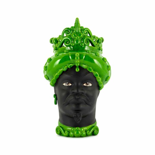 Ваза керамічна Abhika Моро green Чоловік В45