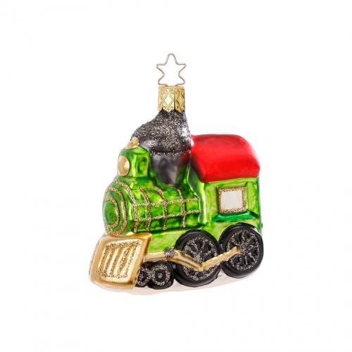 Елочная игрушка Inge Glas Локомотив В9
