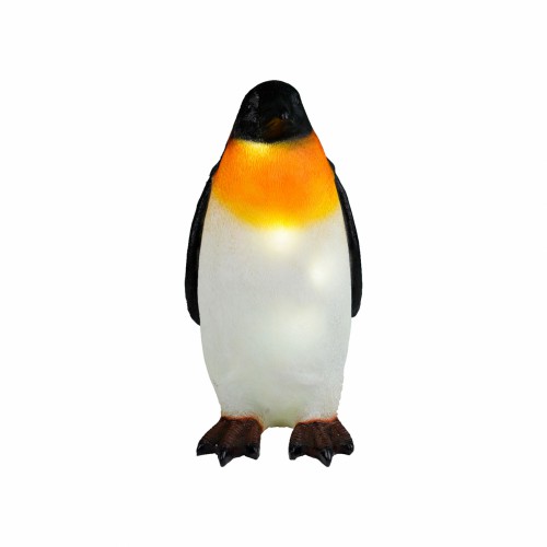 Новорічна статуетка ZELENA Пінгвін LED В49