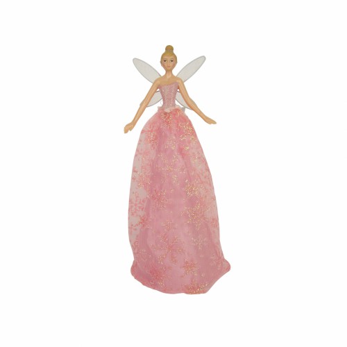 Верхушка на елку Gisela Graham Фея в розовом платье