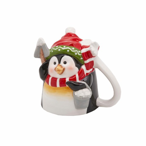 Новогодняя чашка EDG Пингвин  В12