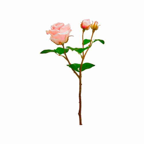 Искусственные цветы EDG Роза светло-розовая В48