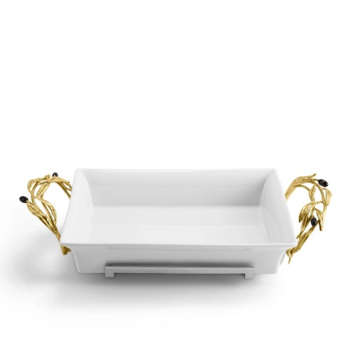 Блюдо для пирога Michael Aram Olive Branch 30x20