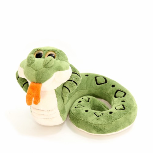 Мягкая игрушка ZELENA Змея зеленая