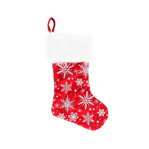 Рождественский носок ZELENA Снежинка В28