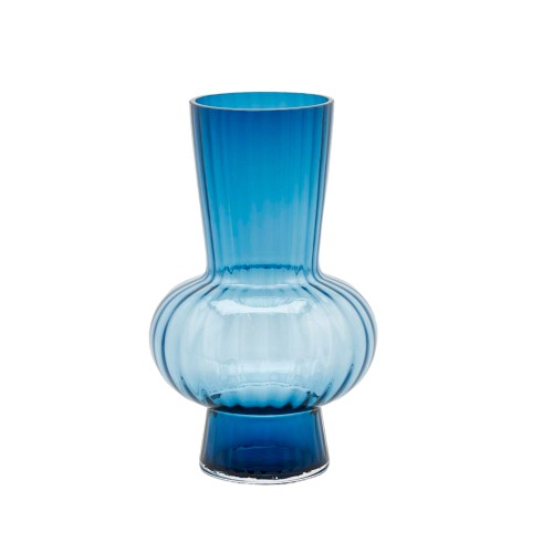 Стеклянная ваза ZELENA Лавор В32
