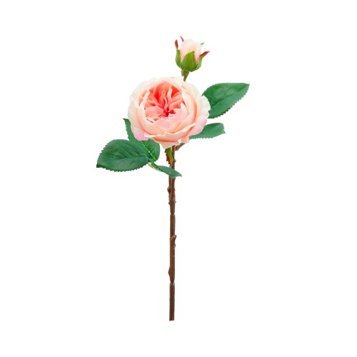 Искусственные цветы EDG Роза персиковая В43
