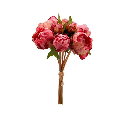 Штучні квіти EDG букет Півоній темно-рожевих В43
