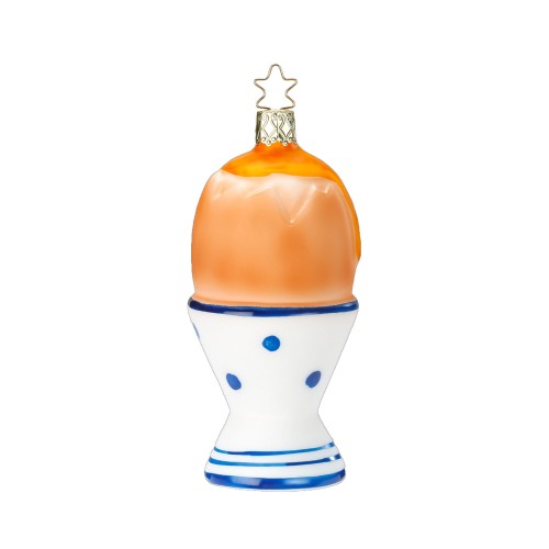 Елочная игрушка Inge Glas Яйцо на подставке В10