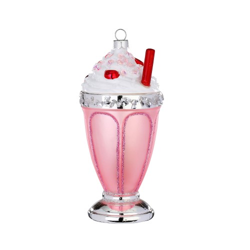 Елочная игрушка Inge Glas Коктейль Милкшейк В13