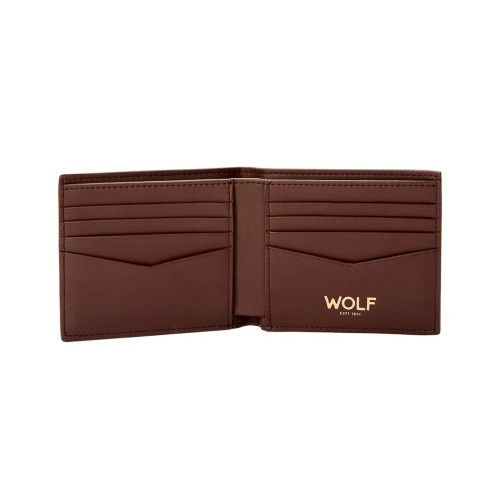 Бумажник WOLF Signature коричневый Д11