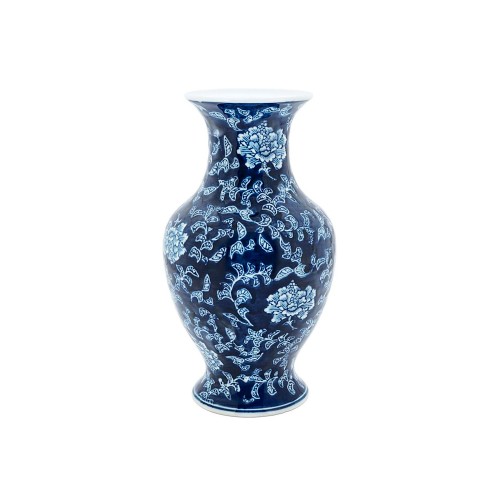 Ваза керамічна Abhika Шинуазрі синя В36