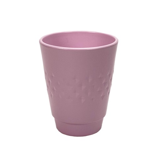 Керамический Горшок для цветов ZELENA Ромб розовый В17