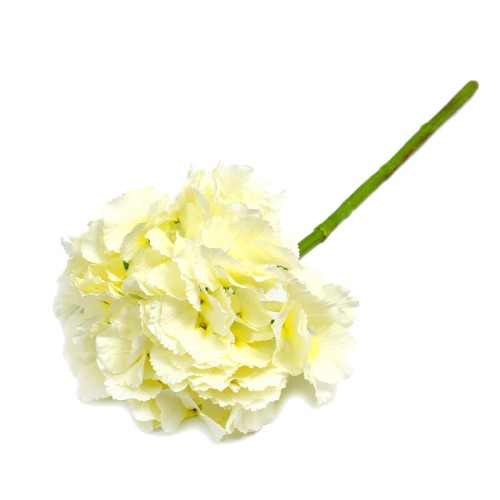 Штучні квіти ZELENA Гортензія кремова В45