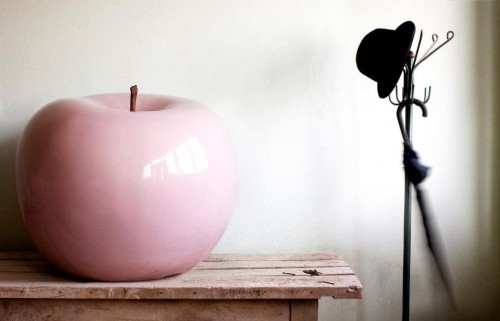Керамічна статуетка Bull&Stein Яблуко рожеве Д39