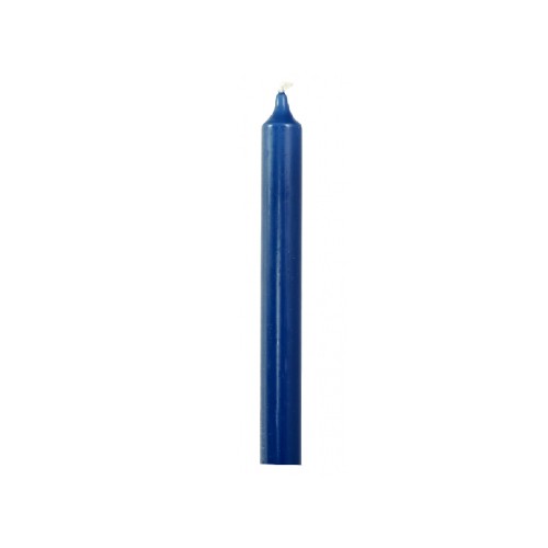 Свеча декоративная ZELENA Цилиндр темно-синий 2,1х21