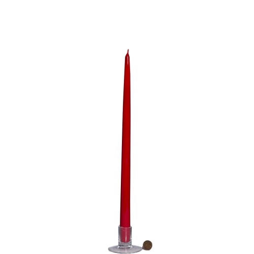 Високі свічки EDG Набір лакованих свічок червоних х4 В40