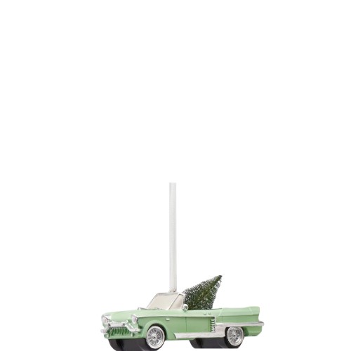 Елочная игрушка EDG Машина зеленая Д12
