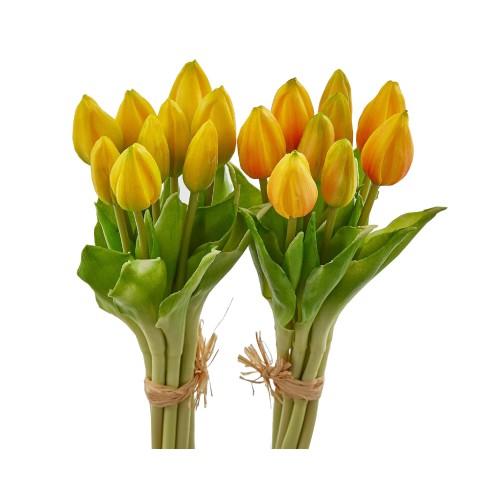 Штучні квіти EDG пучок жовтих тюльпанів В29 а2